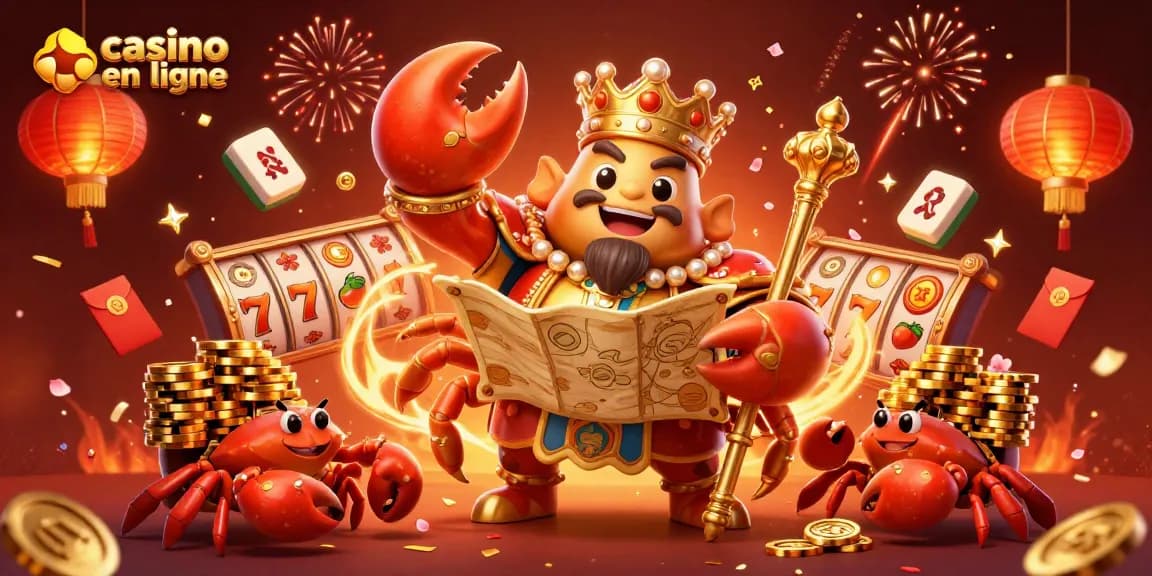 Vivez l'excitation des jeux de casino en ligne avec notre illustration 3D vibrante.