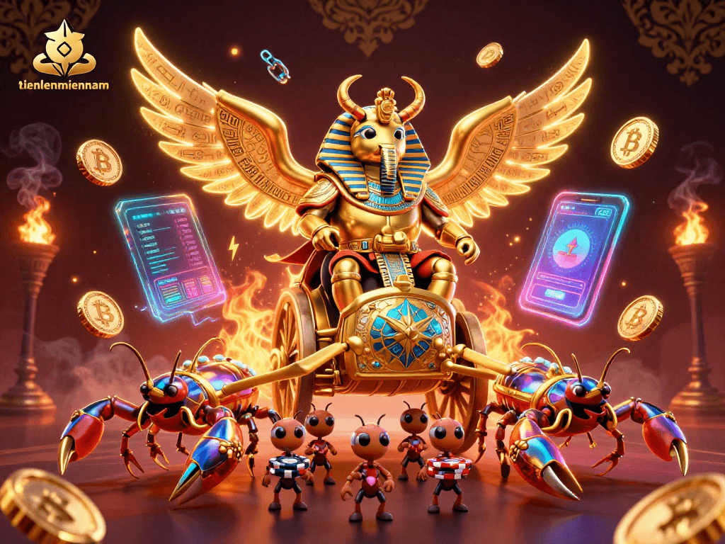 Engage in thrilling gameplay at tiemlenmiennam with a dynamic 3D scene featuring luxurious casino elements.