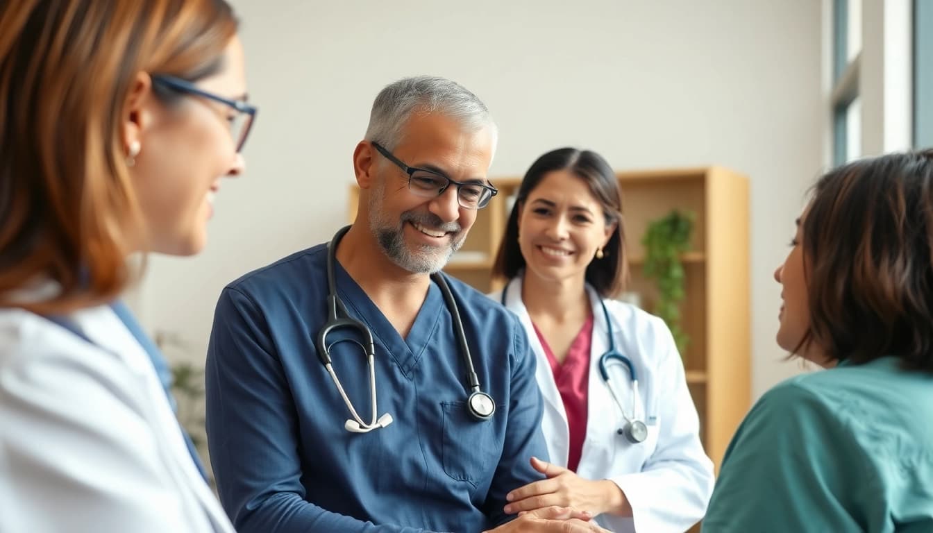 Connecting with approved ndis providers in a supportive healthcare setting.