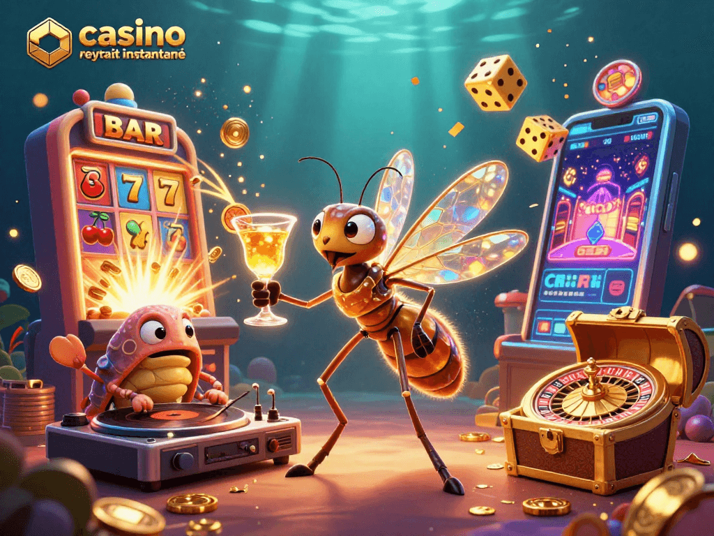 Profitez des gains rapides avec un casino crypto retrait instantané, ambiance festive et colorée.