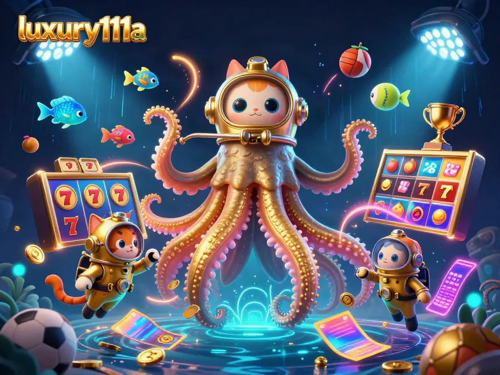 Experience thrilling gaming with luxury111a in a captivating underwater casino adventure.