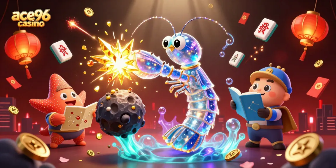 Experience the excitement of ace96 casino with vibrant gaming elements and dynamic characters in action.