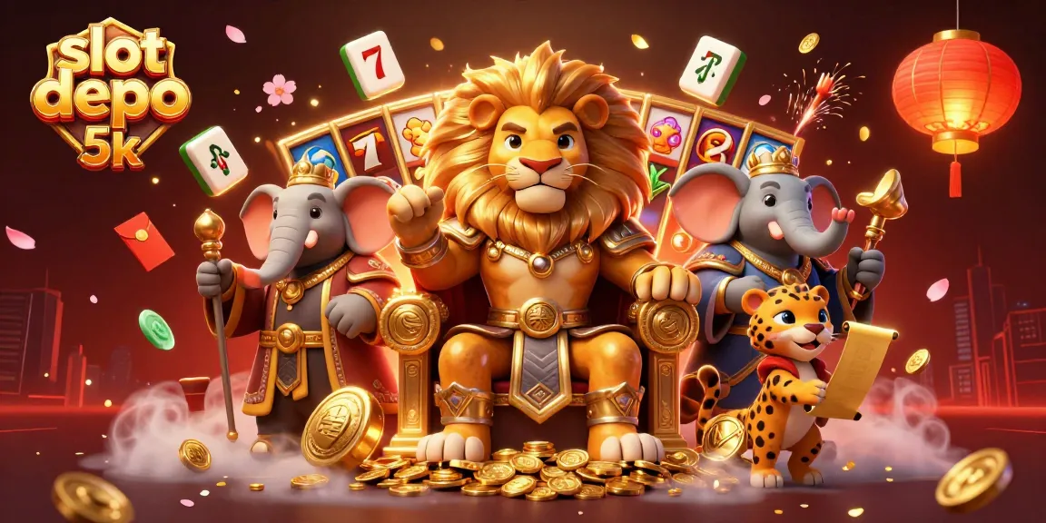 Engage in exhilarating gameplay at slot depo 5k with vibrant slot reels and loyal characters.