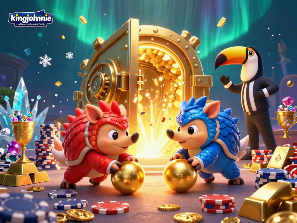 Celebrate wins at kingjohnnie online casino australia as pangolins battle through gold and chips.