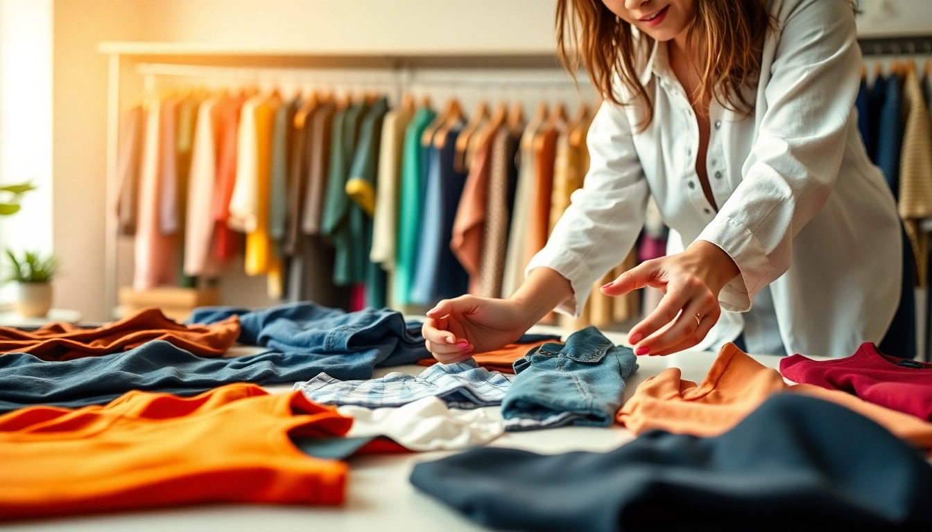 Learn how to find my Perfect outfit style with a professional stylist analyzing clothing options.