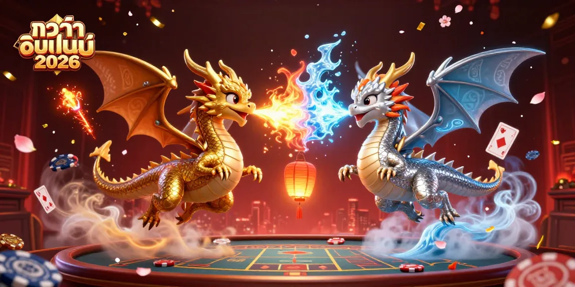 เล่นบาคาร่าออนไลน์2026 กับมังกร 3D และการ์ดบาคาร่าสะท้อนความตื่นเต้นในคาสิโน