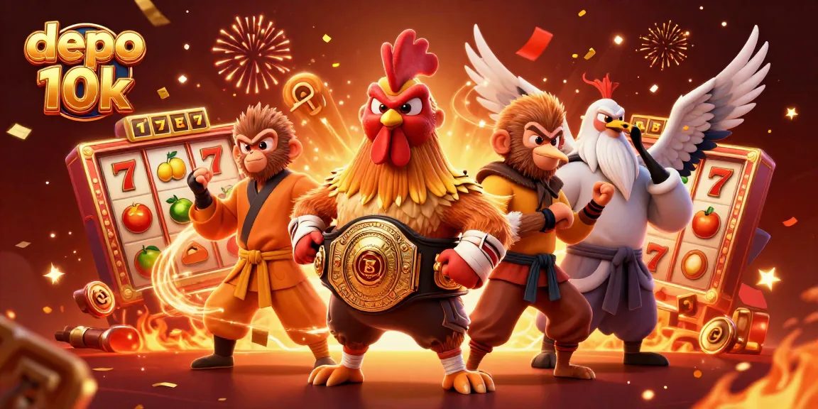 Menangkan jackpot dengan depo 10k di permainan slot yang seru dan peluang tinggi!