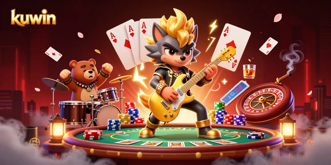 Kuwin offers thrilling live casino action with engaging characters and vibrant game elements.