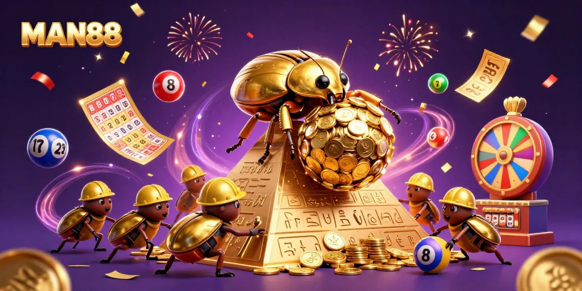 Join MAN88 for thrilling online gaming adventures with exciting lottery symbols and golden prizes