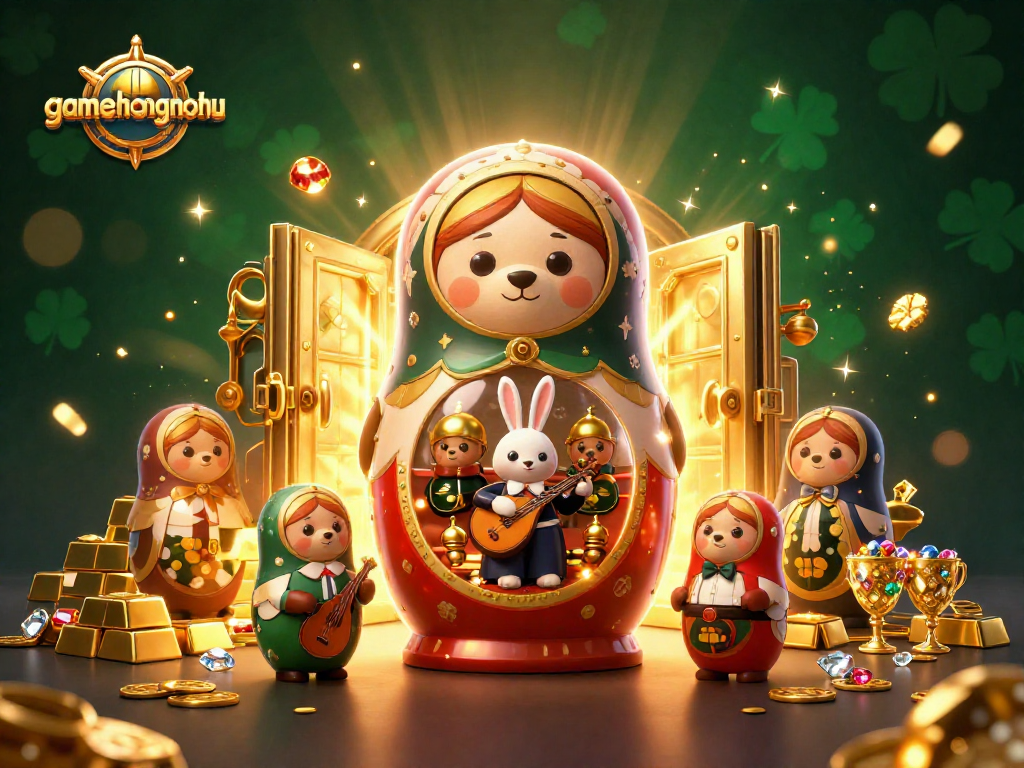 Engage in thrilling gaming experiences with gamethuongnohu, highlighted by vibrant 3D characters and dynamic casino elements.
