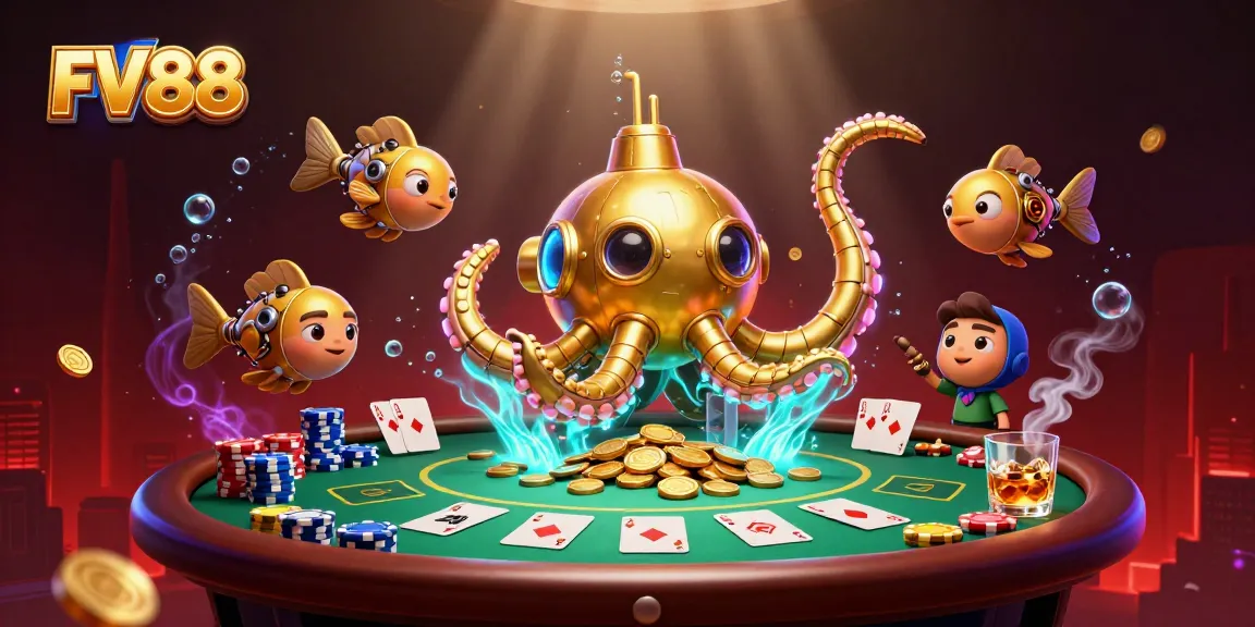 Capture thrilling moments with FV88's dynamic casino action and vibrant gaming elements.