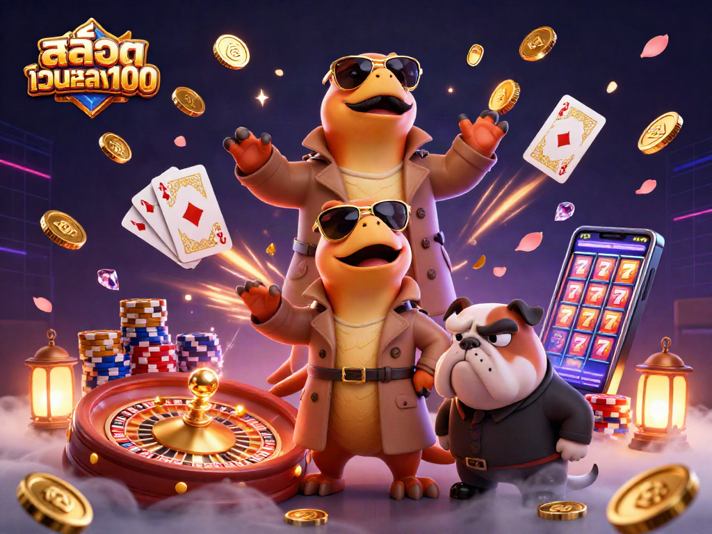 Play casino games with excitement and fun at สล็อตเว็บตรง100 featuring raptors and thrilling prizes.