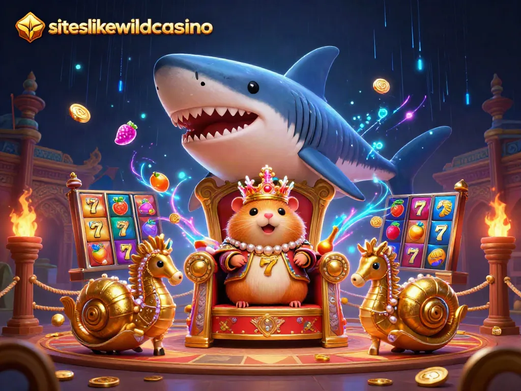 Spin slots and explore casinos with siteslikewildcasino featuring vibrant characters and immersive scenes.