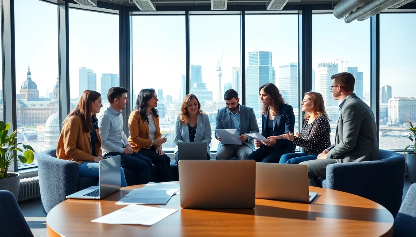 csc hamburg: Zusammenarbeit in einem modernen Büro für effizientere Projekte
