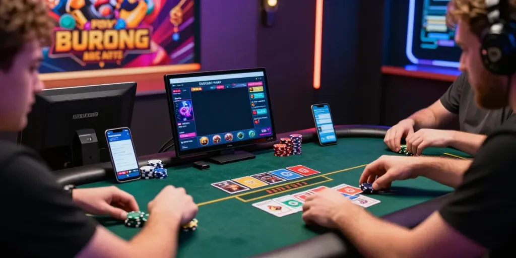 Trải nghiệm chơi game vvwin với bàn cược sôi động và người chơi phấn khích.