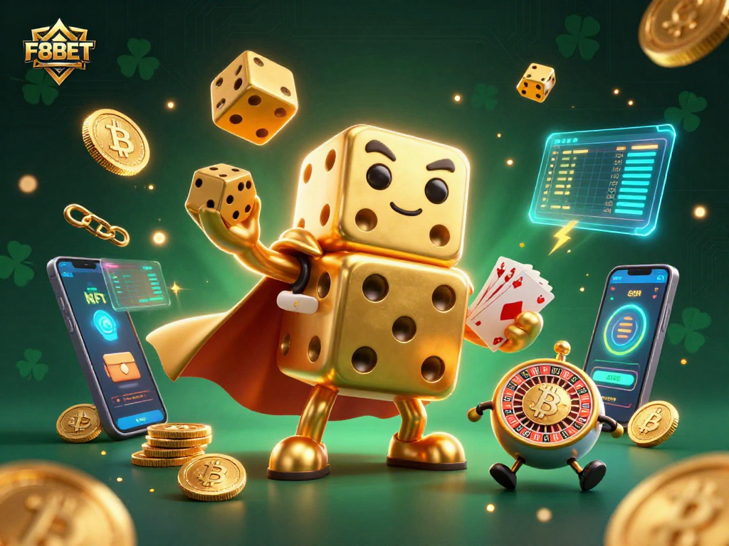 Experience the excitement of F8BET with dynamic 3D characters and casino elements, perfectly designed for avid gamers.