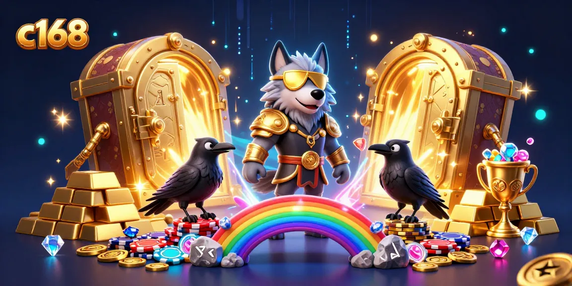 Experience the thrill of c168 with Odin's adventure across a vibrant casino realm filled with treasures.