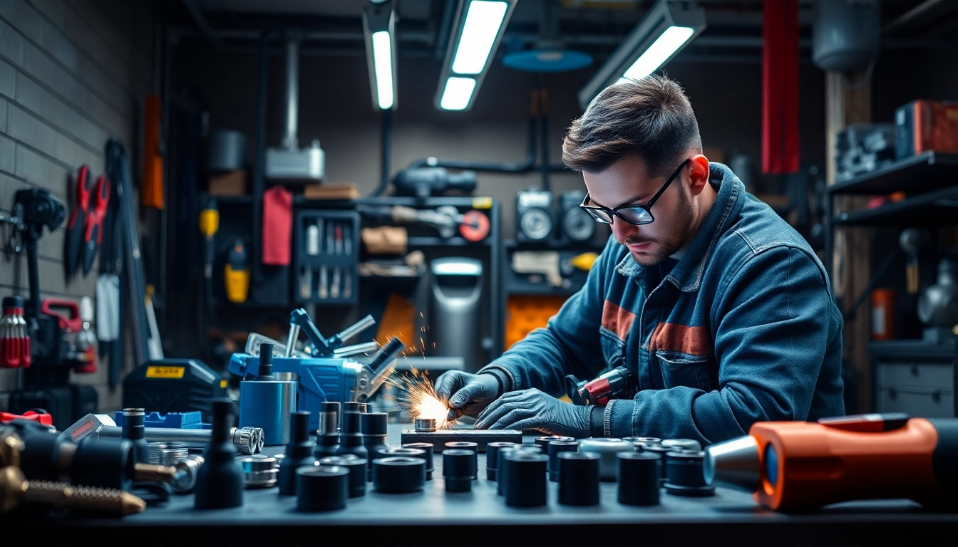 Usar kstools de calidad para optimizar trabajos mecánicos en un taller profesional.