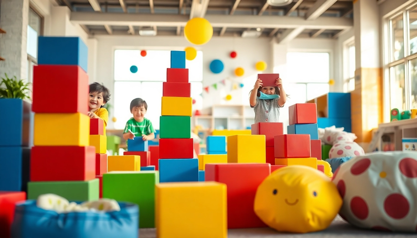 Engaging Indoor Activities with Giant Building Blocks for Kids