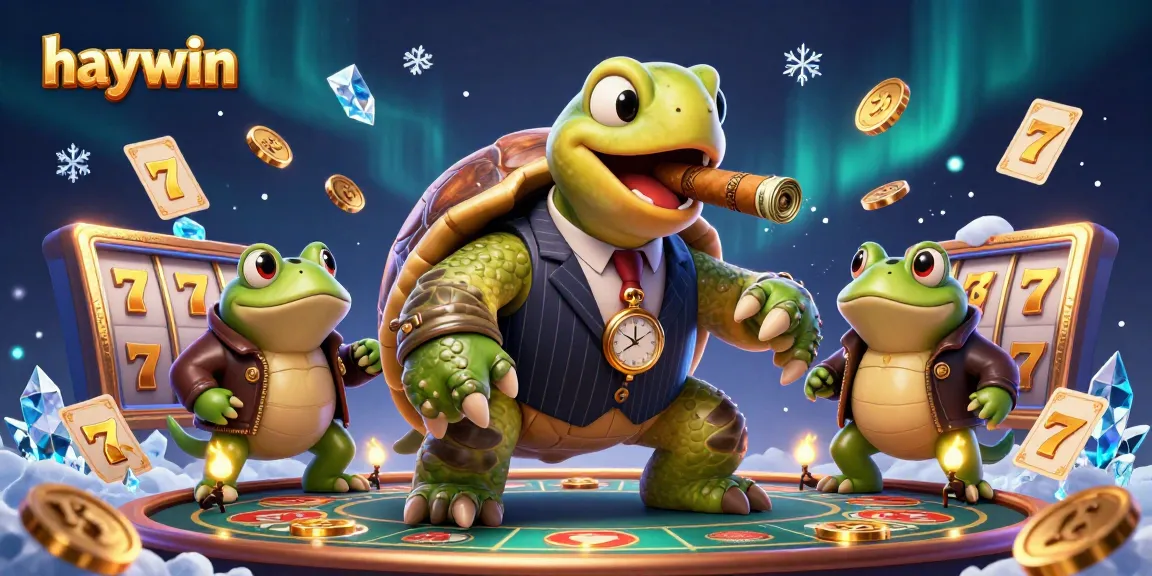 Experience thrilling wins at haywin with a vibrant 3D casino environment filled with engaging elements.