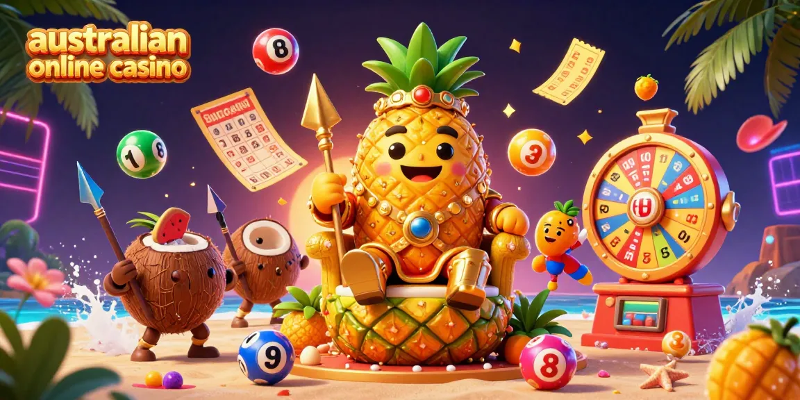 Experience the excitement of the australian online casino with vibrant characters and dynamic elements!