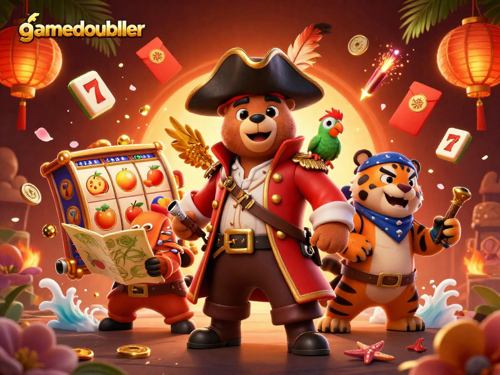 Play exciting games at gamedoubler with thrilling slot reels and a pirate theme adventure.