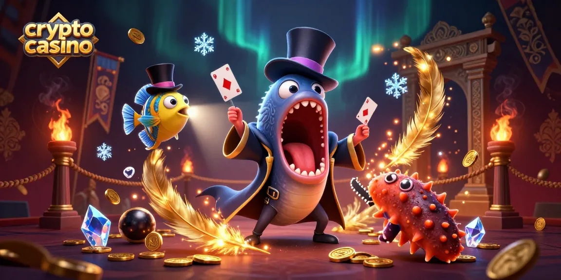 Gagnez des pièces avec le crypto casino grâce à un spectacle magique en 3D unique.