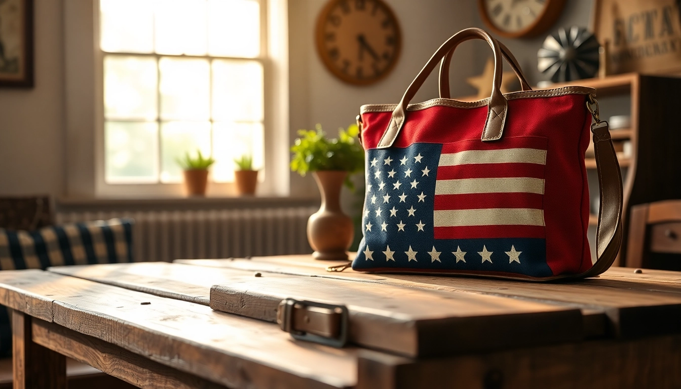 Stylish United States Bag: Embrace Patriotism with Trendy Designs