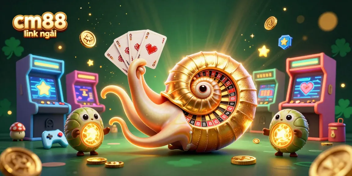 Spin the cm88 link mới roulette wheel with glowing nautilus and glowing lucky symbols