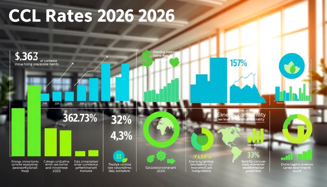 Analyze ccl rates 2026 through impactful graphs in a modern business context.