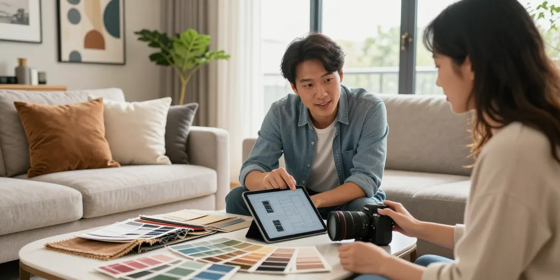 Desain interior rumah modern dari Decor Serene dengan konsultasi profesional yang membahas gaya dan palet warna di https://decorserene.com/privacy-policy/.