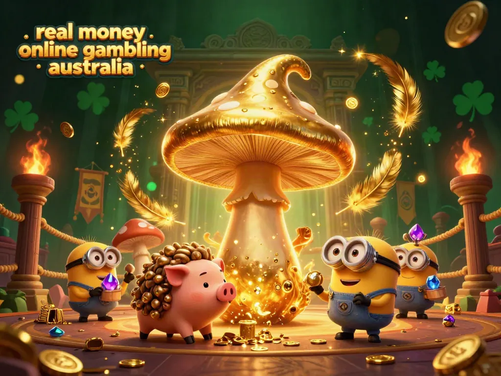 Experience real money online gambling Australia with a vibrant casino world full of magical treasures and characters.