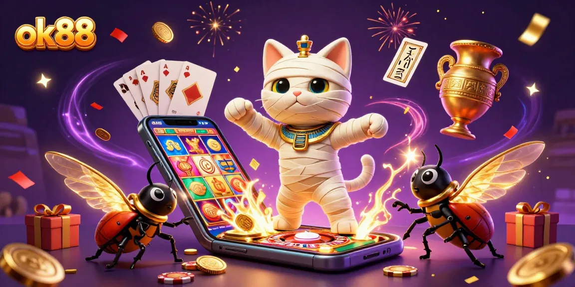 Spin the reels of ok88 with dynamic Egyptian casino treasures and captivating characters.