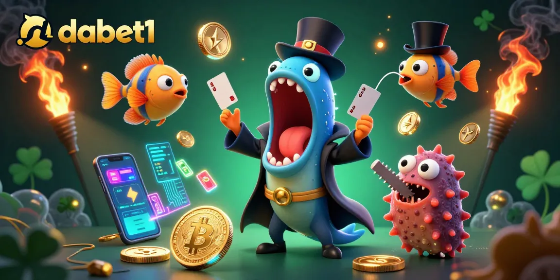 Engage with the dazzling magic show of dabet1 featuring a deep-sea eel and crypto elements.