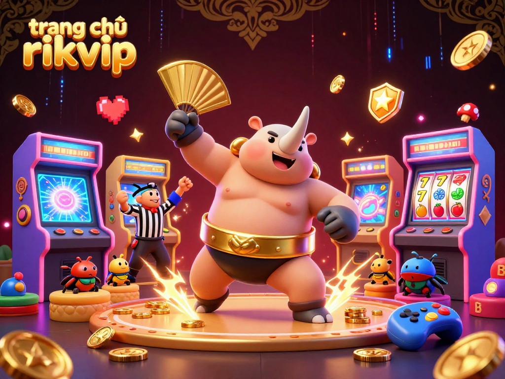 Experience the excitement of trang chủ rikvip with vibrant 3D characters and action-packed gaming elements!