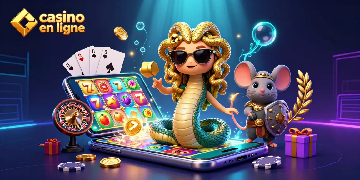 Découvrez une scène animée avec des personnages captivants du casino en ligne.