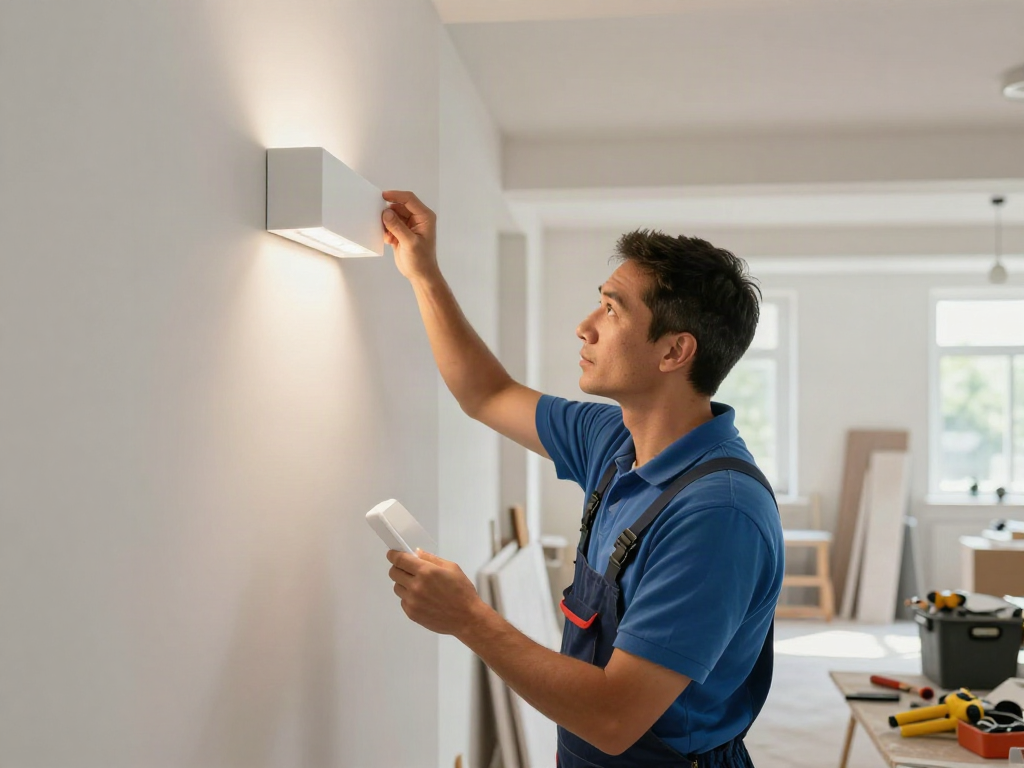 Aplica LED senzor pentru iluminat eficient, soluții moderne pentru service-uri locale, provider de încredere.