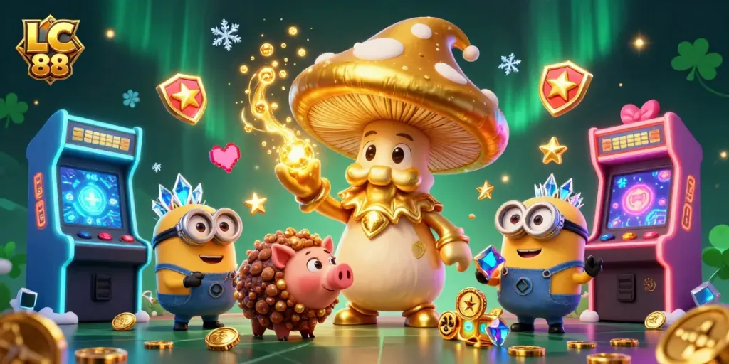 Engage with the magical world of LC 88, where vibrant gaming elements and enchanting characters create thrilling casino excitement.