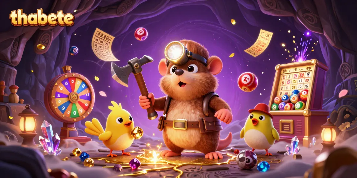thabete offers a vibrant casino experience with the treasure hunter mole and dynamic gambling fun.