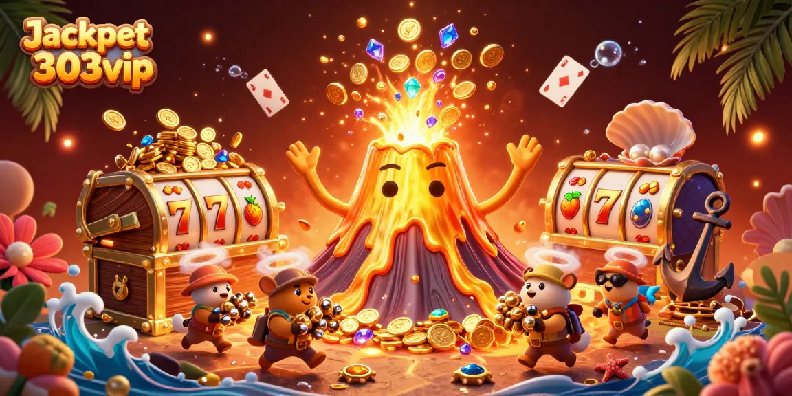 Experience the excitement of Jackpot Toto 303vip with vibrant treasures and thrilling gameplay.
