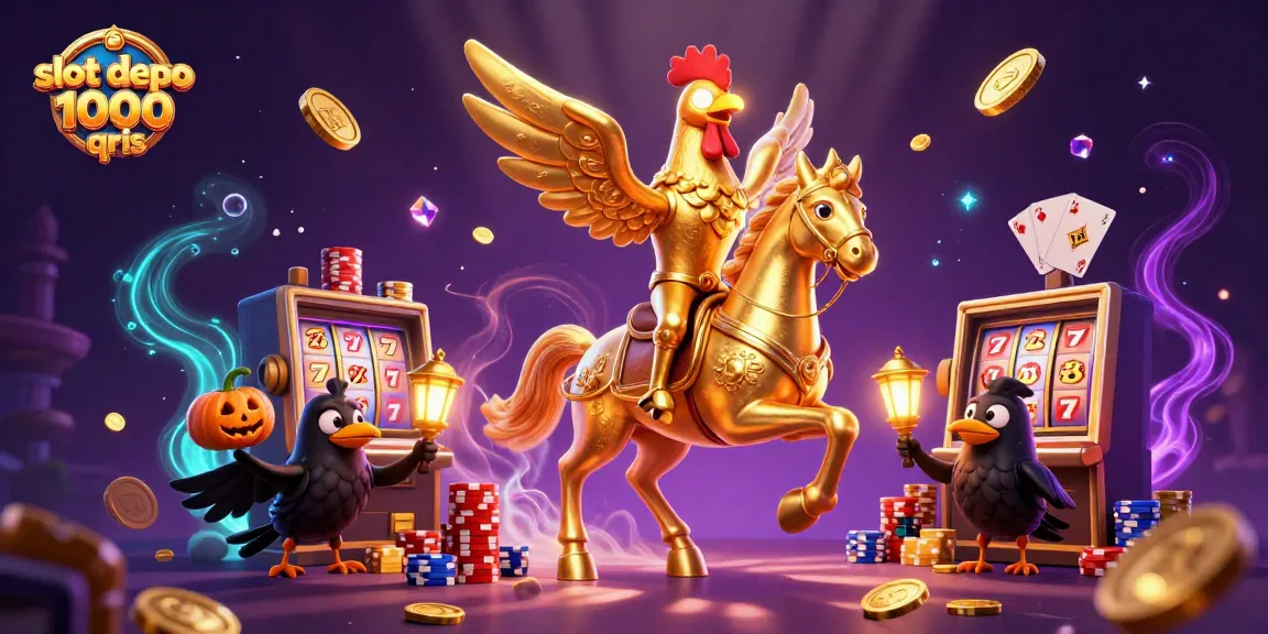 Menangkan permainan dengan slot depo 1000 qris, sambil menikmati suasana kasino yang penuh warna.