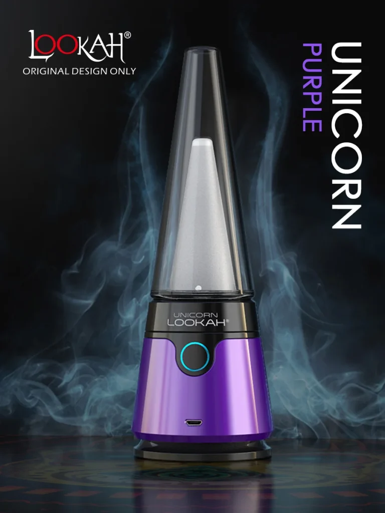 LOOKAH Artistic Dab Rig with Unique Colors