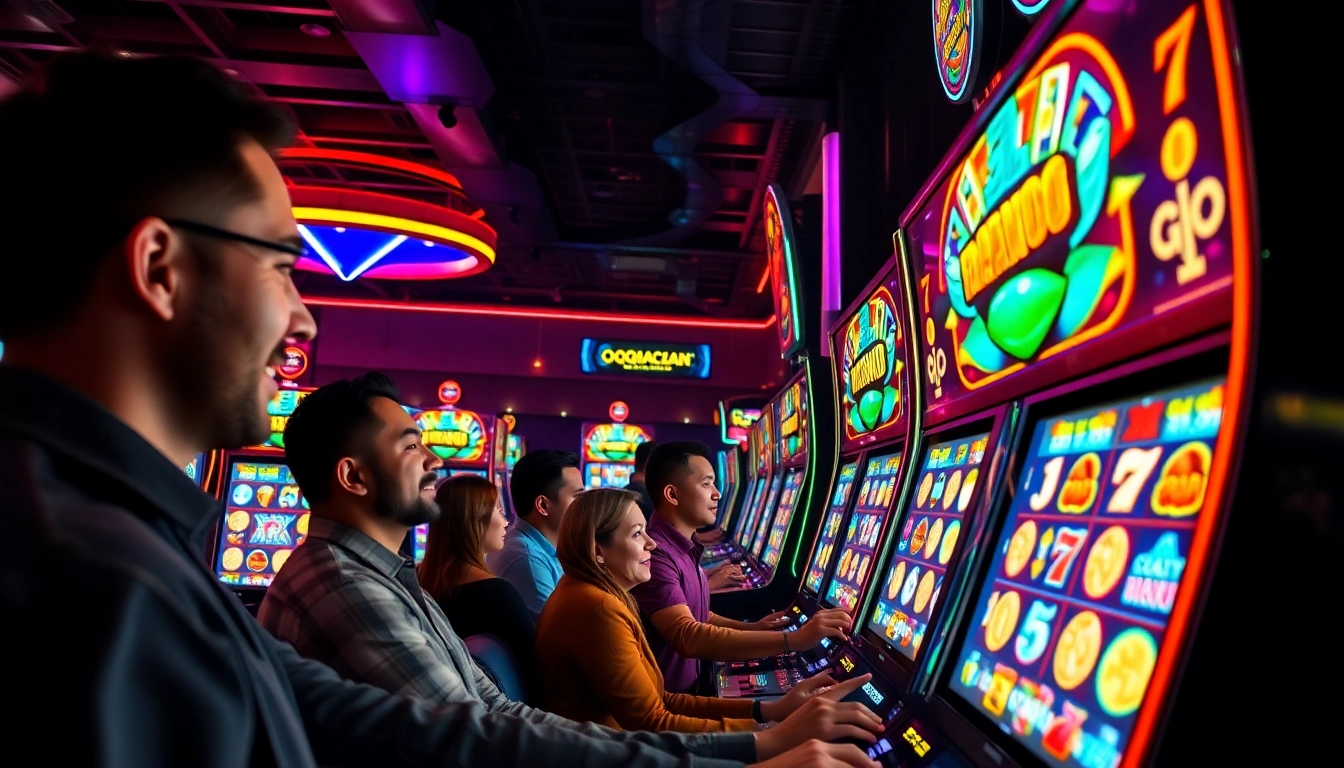 Menangkan besar dengan permainan qqmacan slot yang penuh warna dan elektrik.